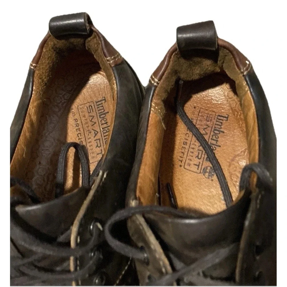 Timberland 73590 Waterproof Leather Oxford Shoes Mens 9.5 D Brown